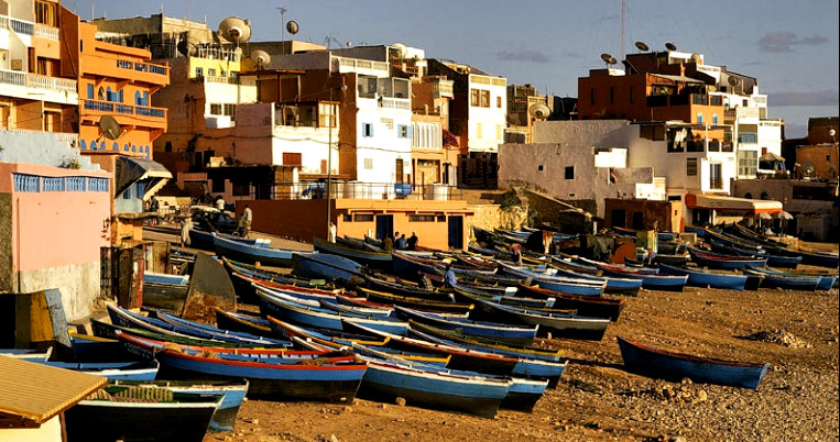 Лодки в Эс-Сувейра