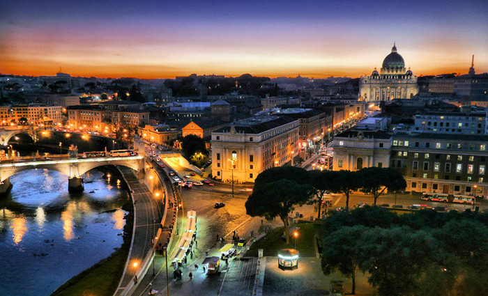 Красивейшее место в Италии - Ватикан