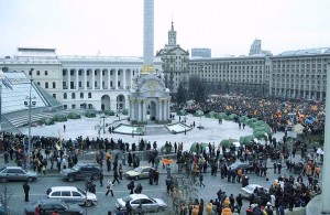 Митинг на площади Независимости в Киеве