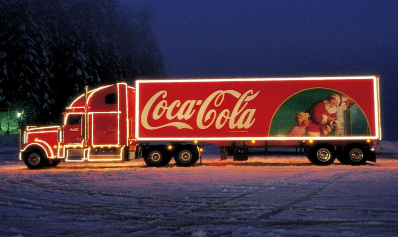 Самый известный грузовик с Кока Колой