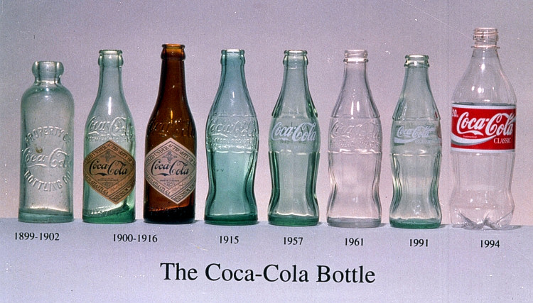 История бутылок Кока Колы