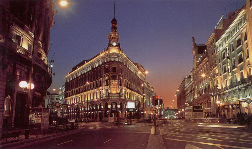 Улицы в Мадриде